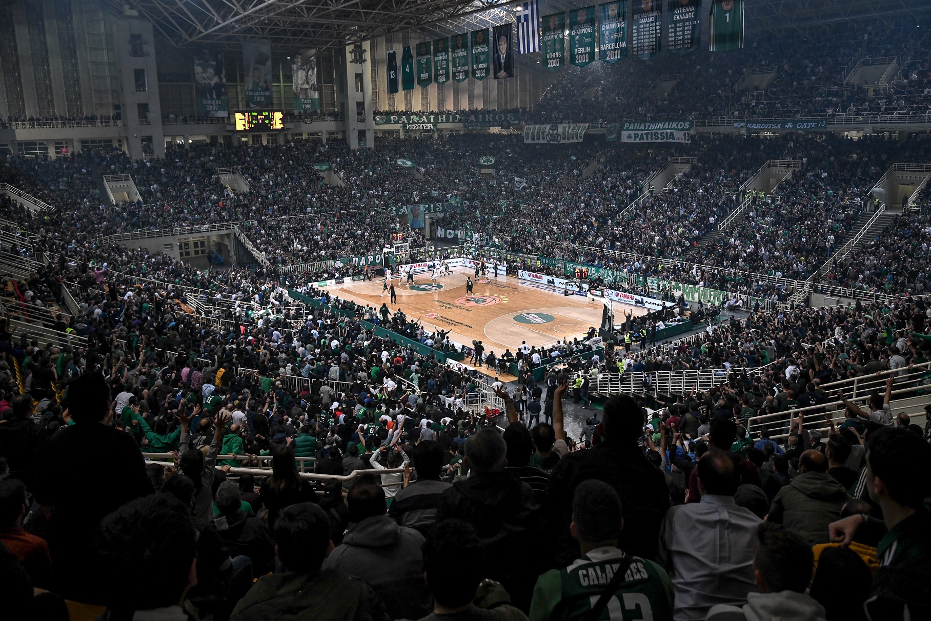 Παναθηναϊκός: Ανέβηκε το Jumbotron (pics)