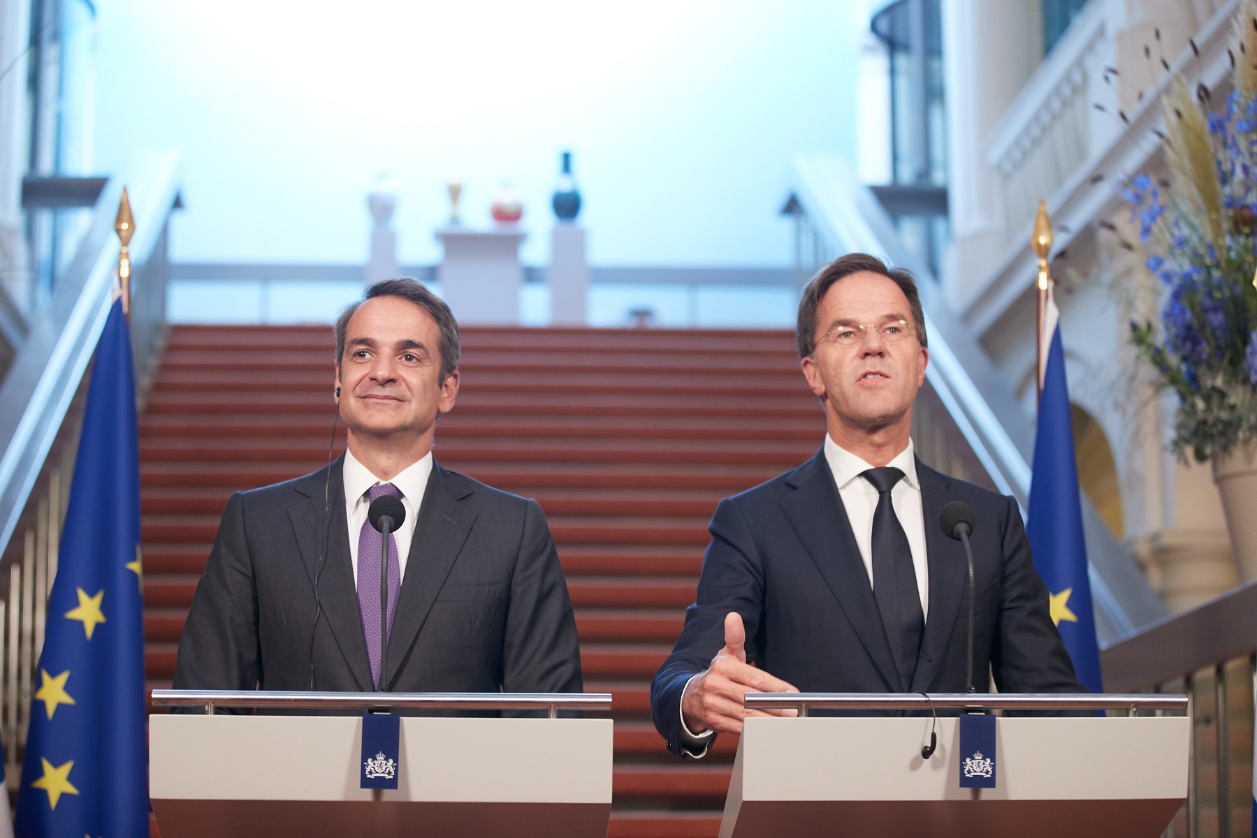 Μαρκ Ρούτε: “Η Ελλάδα έχει τεράστιες δυνατότητες, έχω μεγάλη εμπιστοσύνη στη νέα κυβέρνηση”