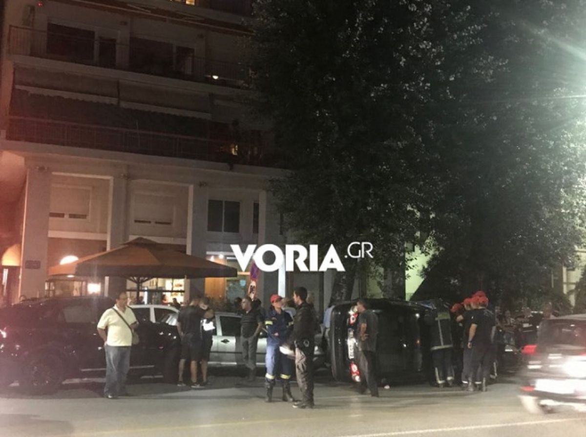 Θεσσαλονίκη: Χάος όταν μεθυσμένος οδηγός τράκαρε έξι αυτοκίνητα στην παραλιακή
