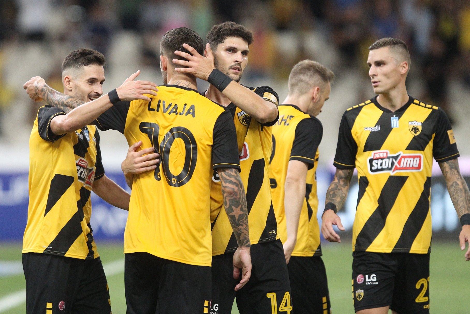 ΑΕΚ – Λαμία 2-0