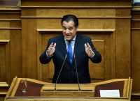 Άδωνις Γεωργιάδης: Πολιτική σταθερότητα, γιγαντιαίο πρόγραμμα ιδιωτικοποιήσεων και ευέλικτη αγορά εργασίας Άδωνις Γεωργιάδης: Πολιτική σταθερότητα, γιγαντιαίο πρόγραμμα ιδιωτικοποιήσεων και ευέλικτη αγορά εργασίας