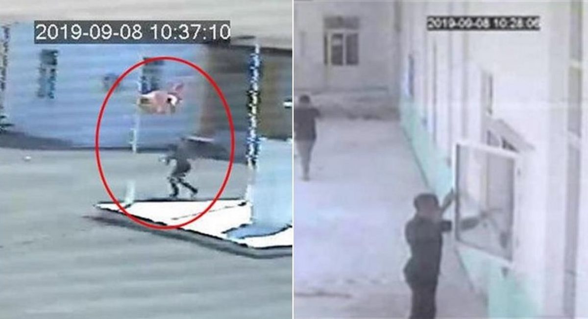 Κατεχόμενα: Η στιγμή που ο 16χρονος κατεβάζει την τουρκική σημαία σε σχολείο