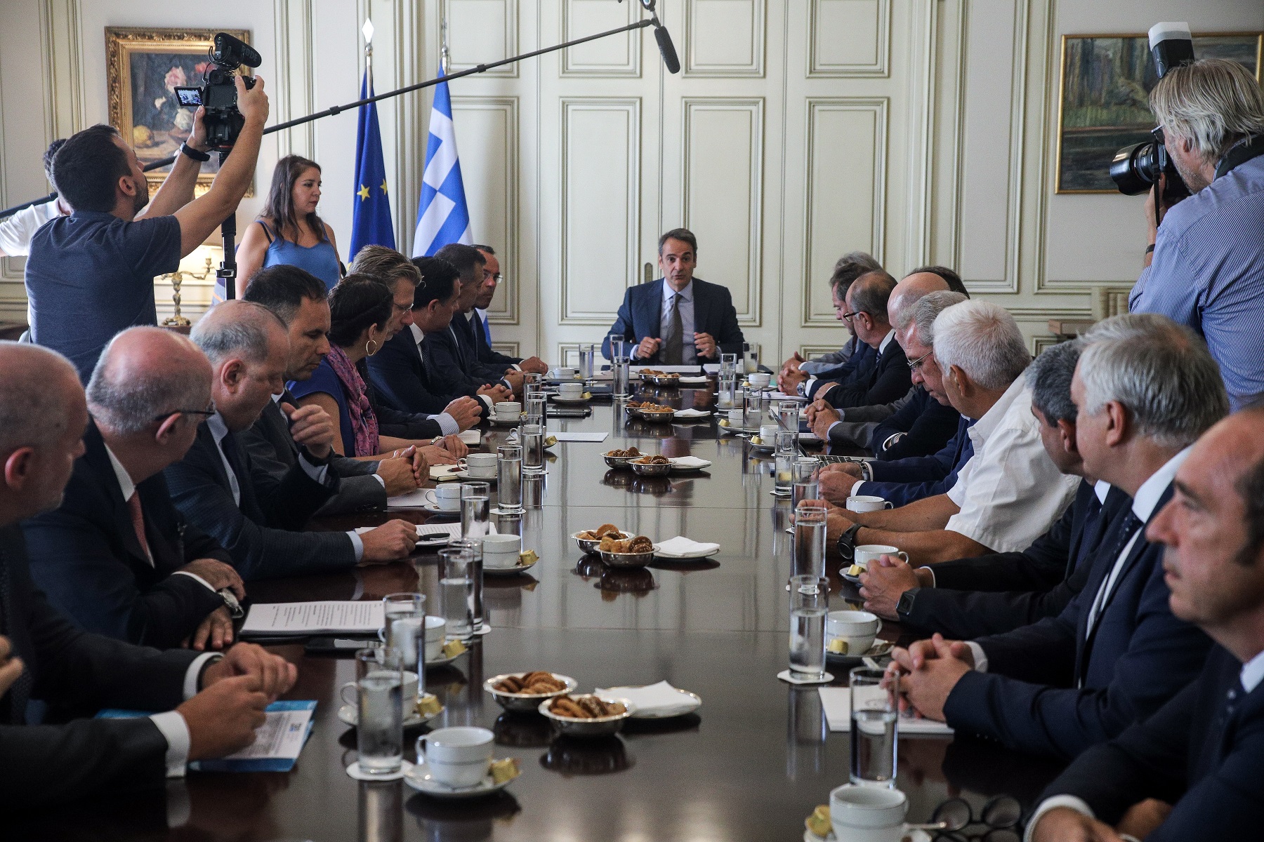 Κυριάκος Μητσοτάκης: Μεγάλες ιδιωτικές επενδύσεις δρομολογούνται στη χώρα μας