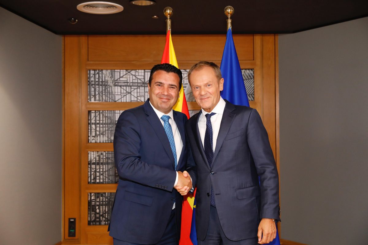 Ζόραν Ζάεφ: Έκκληση προς τους ηγέτες της Ε.Ε να ανάψουν το πράσινο φως για την ένταξη της Βόρειας Μακεδονίας