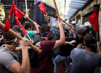 Επεισόδια στο φοιτητικό συλλαλητήριο στην Αθήνα