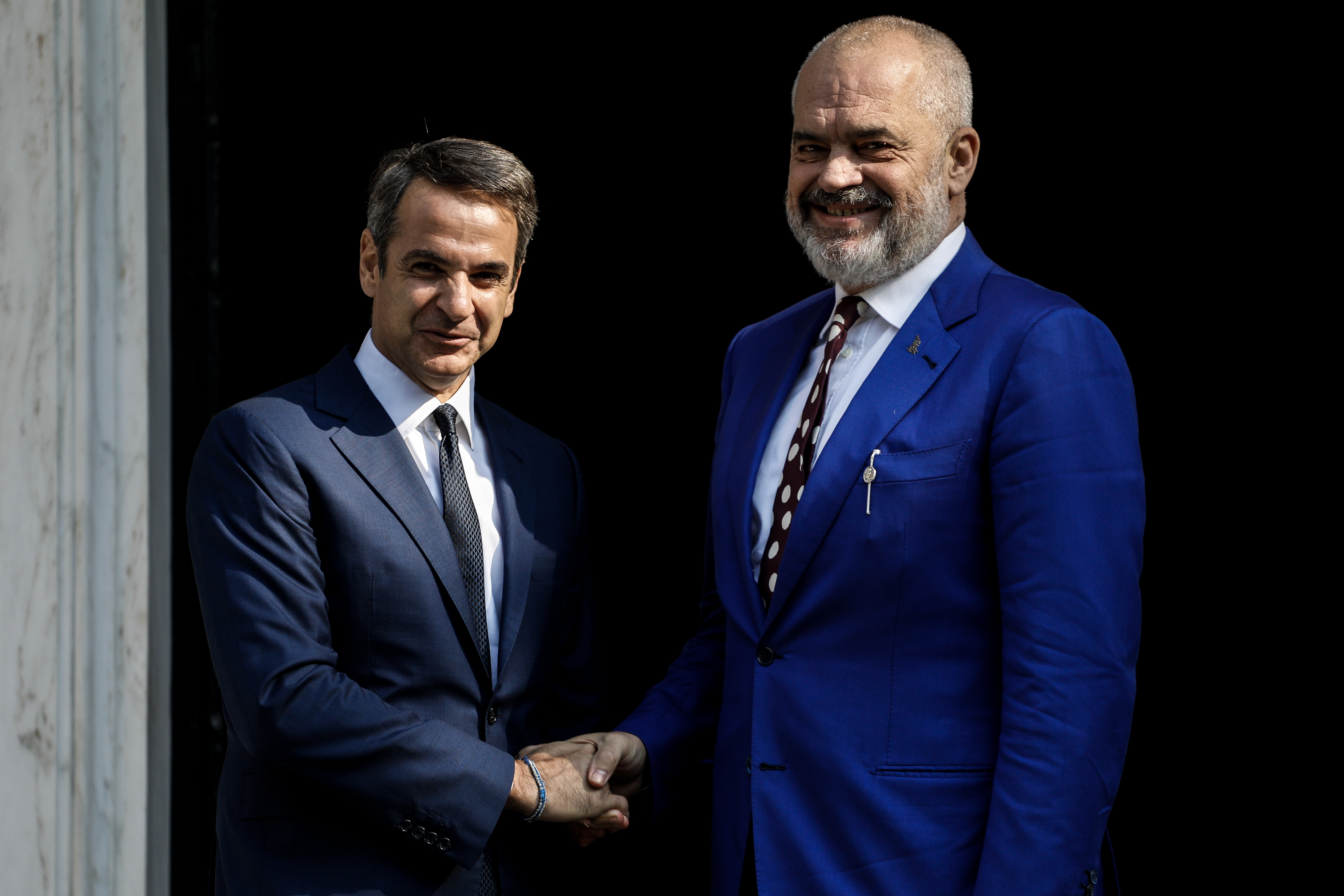 Κυριάκος Μητσοτάκης – Έντι Ράμα: Σε θετικό κλίμα η συνάντηση στο Μέγαρο Μαξίμου