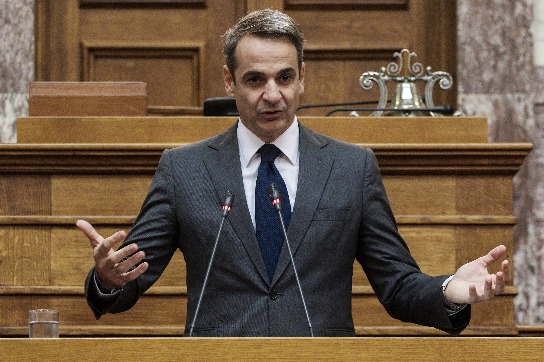 Κυριάκος Μητσοτάκης: Η Ελλάδα για πρώτη φορά στην ιστορία της δανείζεται με αρνητικό επιτόκιο