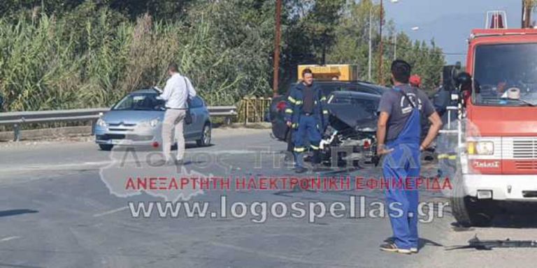 Γιαννιτσά: Θανατηφόρο τροχαίο με μία νεκρή και έξι τραυματίες