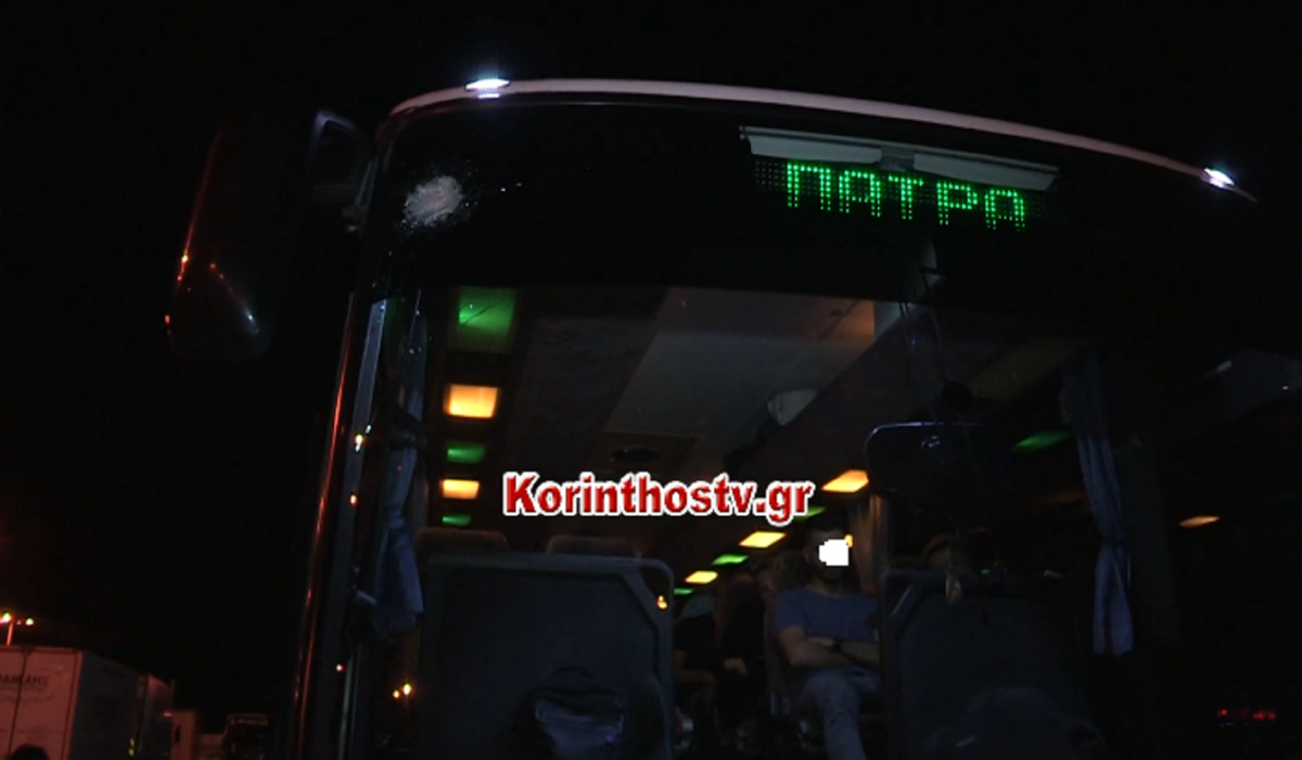 Κόρινθος: Επίθεση με πέτρες σε λεωφορείο των ΚΤΕΛ – Έσπασαν το παρμπρίζ