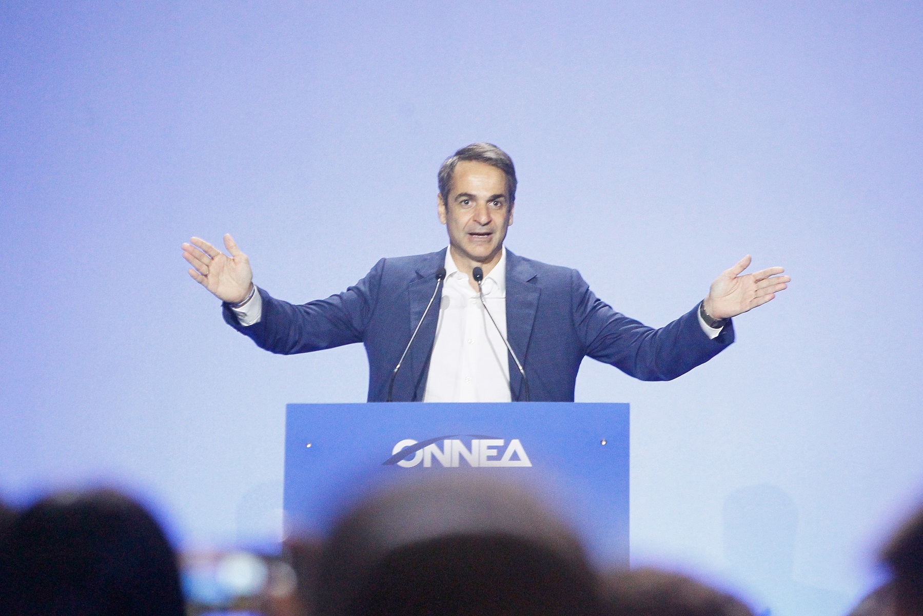 Κυριάκος Μητσοτάκης: Live η ομιλία του πρωθυπουργού στο 12ο συνέδριο της ΟΝΝΕΔ (vid)