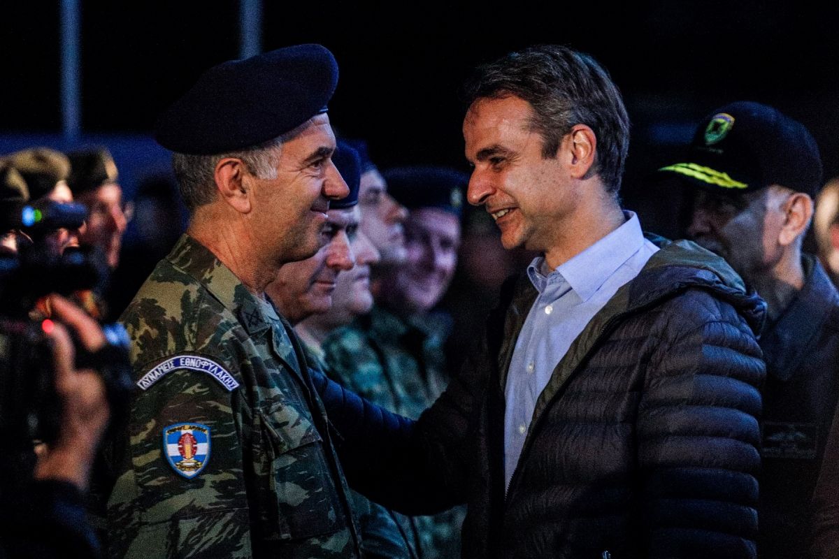 Κυριάκος Μητσοτάκης: “Η άμυνα της χώρας βρίσκεται σε καλά και στιβαρά χέρια”