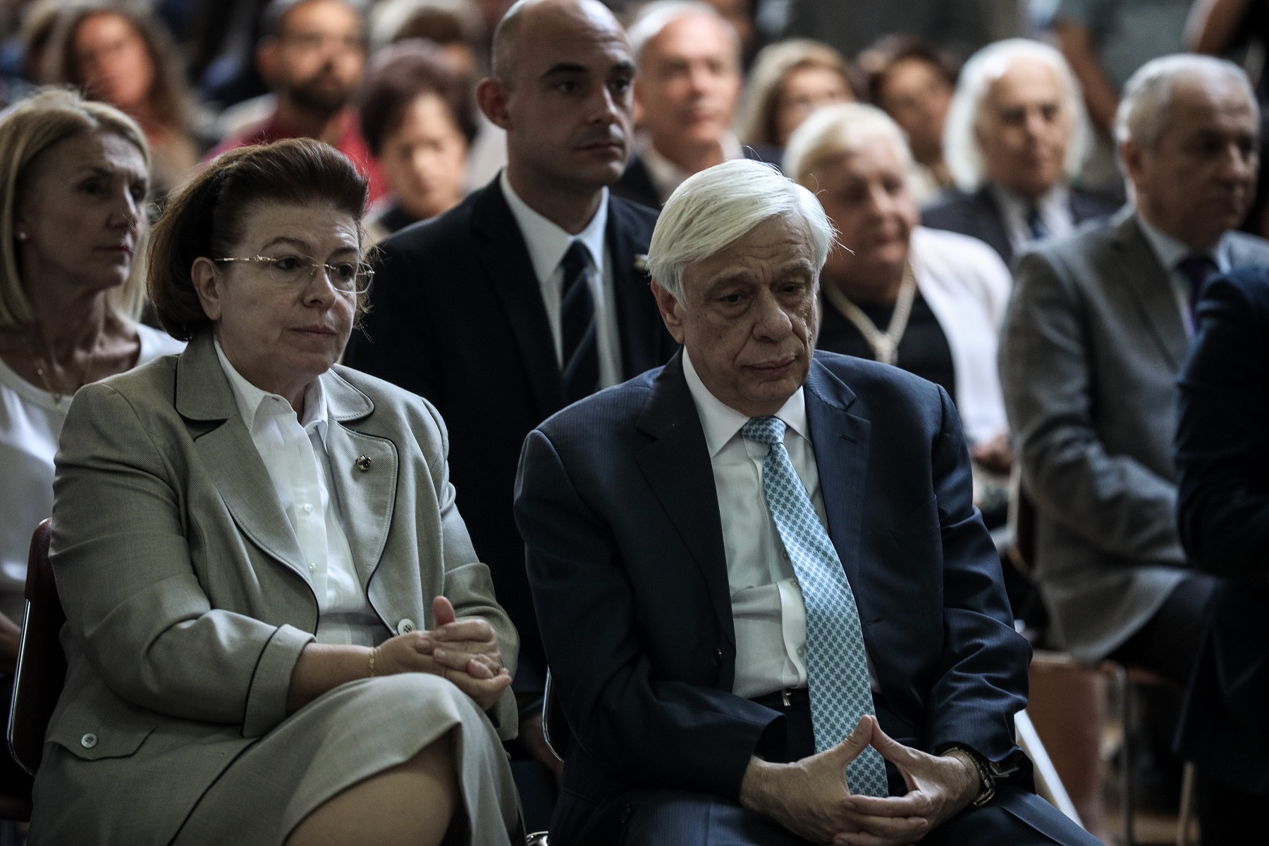 Προκόπης Παυλόπουλος: Έδωσε το “παρών” στα εγκαίνια της Αίθουσας Μαρτίνου στο Μουσείο της Φιλοσοφικής Σχολής