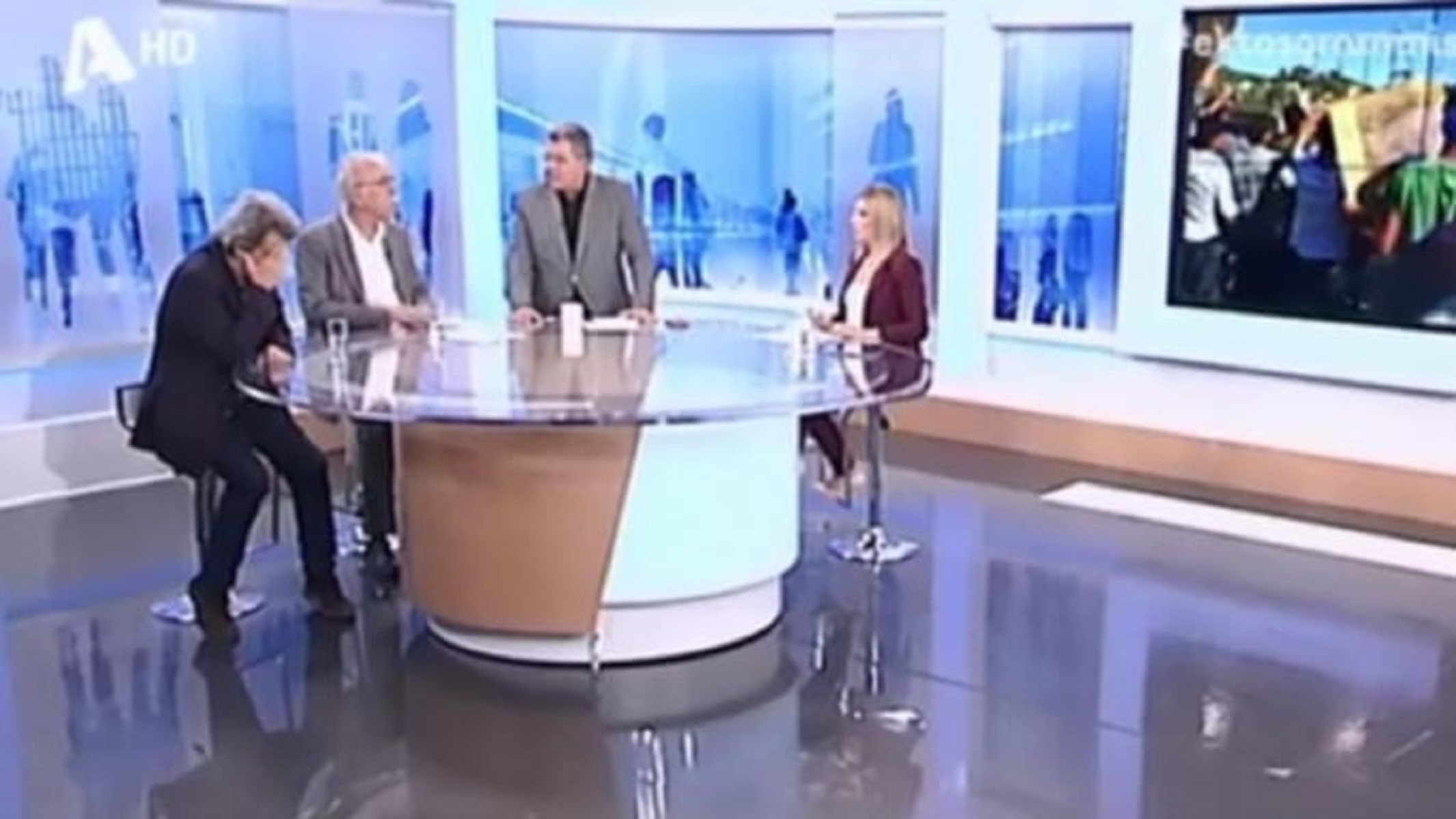 Λιποθύμησε ο Πέτρος Τατσόπουλος στην εκπομπή του Τάκη Χατζή