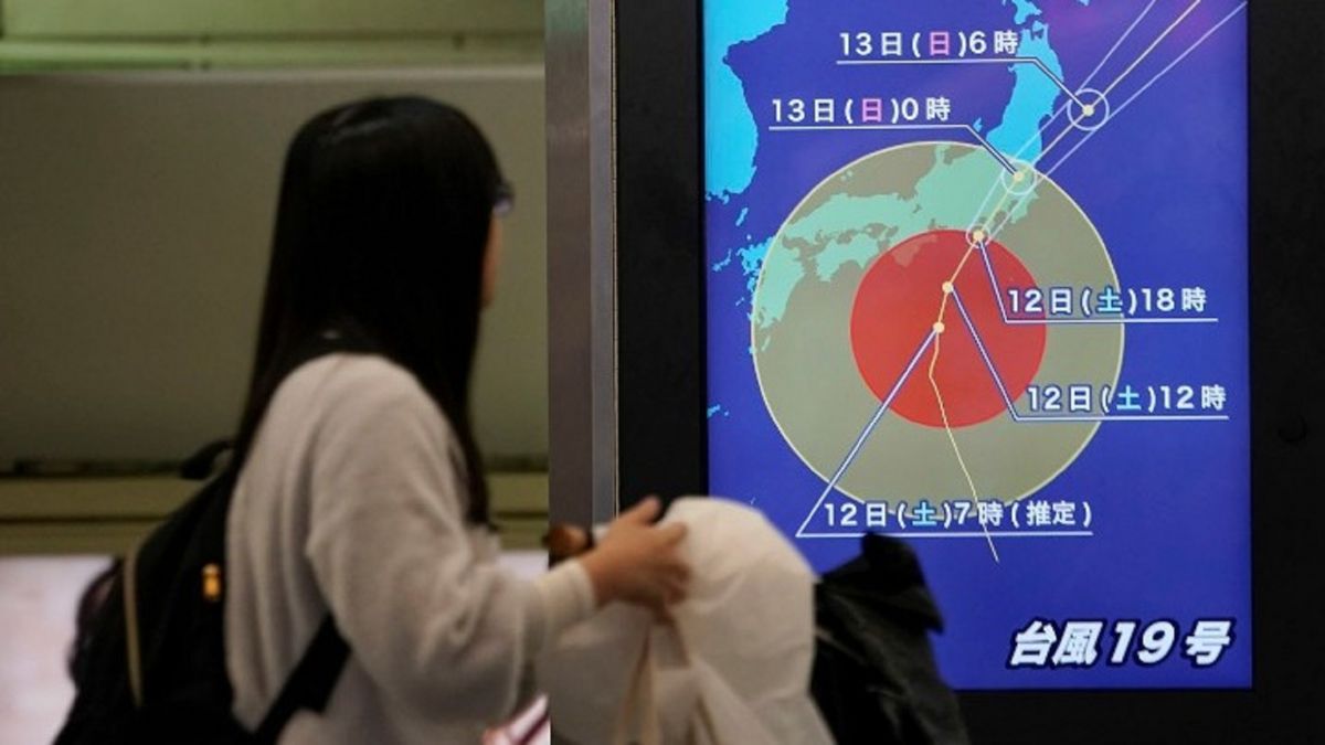 Τυφώνας Χαγκίμπις: Εκατοντάδες χιλιάδες Ιάπωνες καλούνται να εγκαταλείψουν τα σπίτια τους