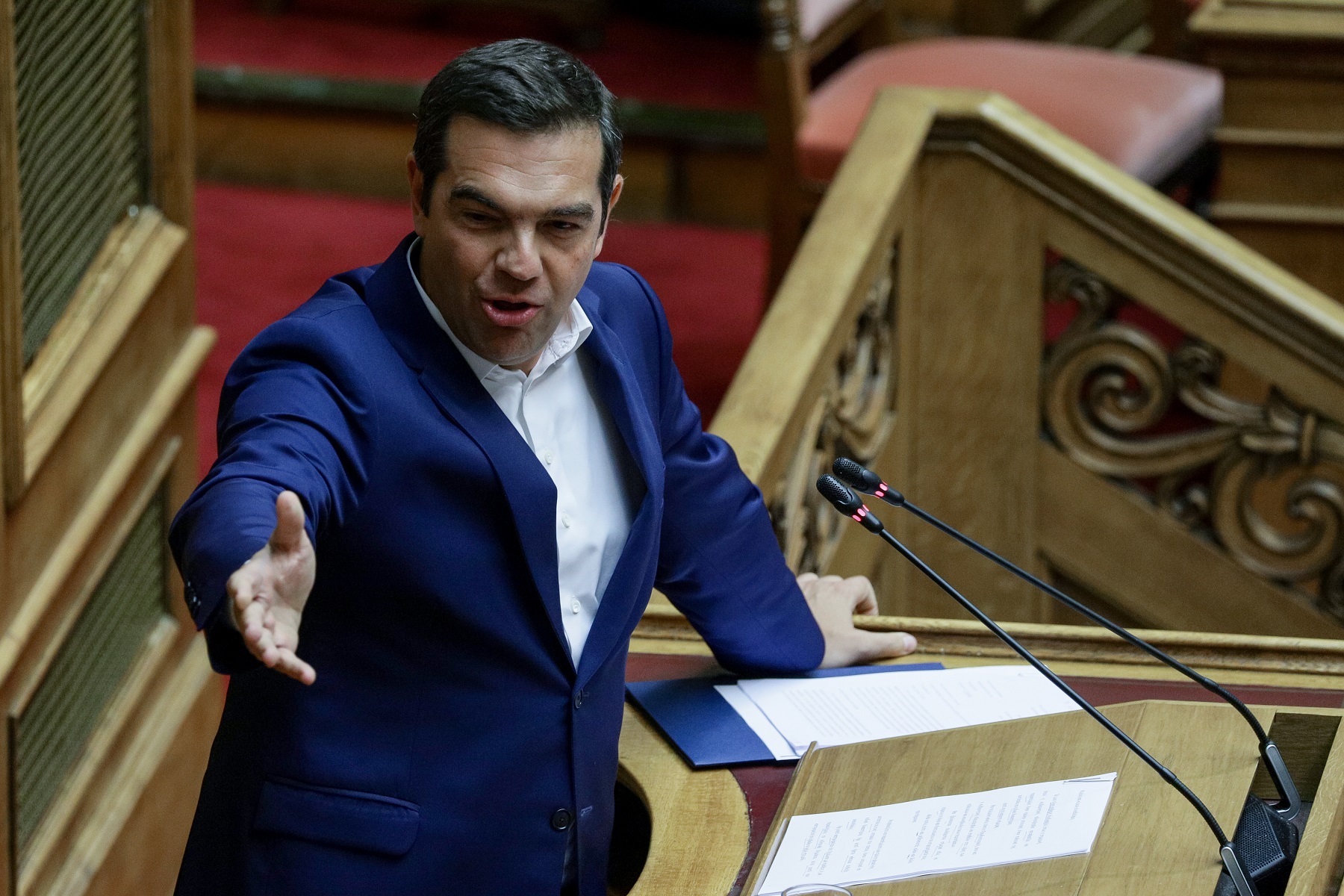 Αλέξης Τσίπρας:  Πέντε ερωτήματα για την αντιμετώπιση της διαφθοράς προς τον Κυριάκο Μητσοτάκη