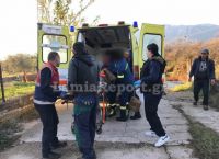 Λαμία: Άνοιξε η γη και τον κατάπιε [vid]