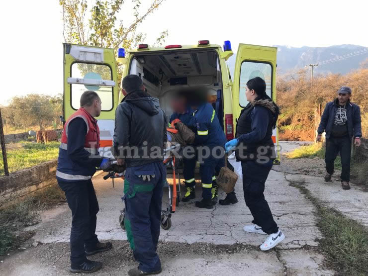 Λαμία: Άνοιξε η γη και τον κατάπιε [vid]