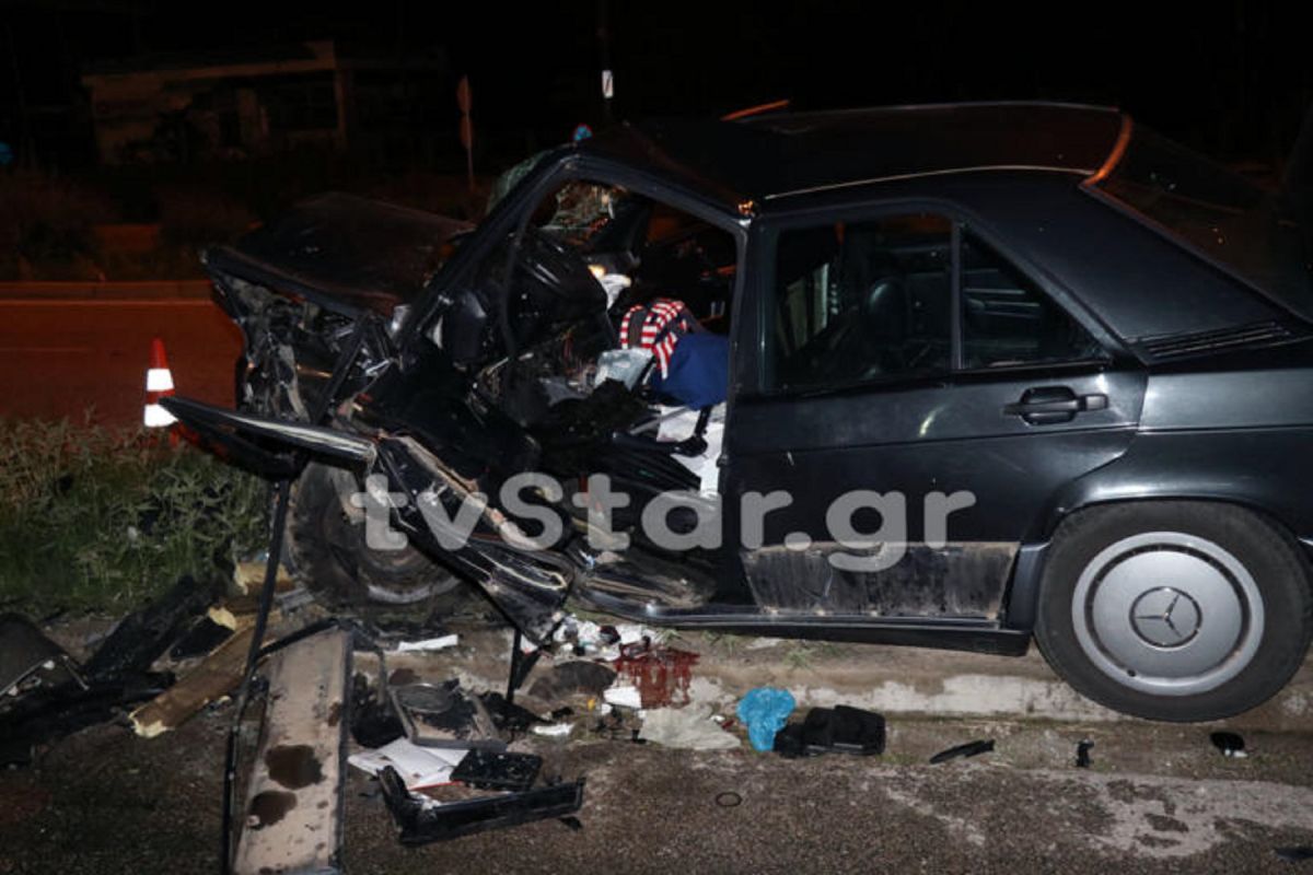 Λαμία: Βίντεο από το σοκαριστικό τροχαίο