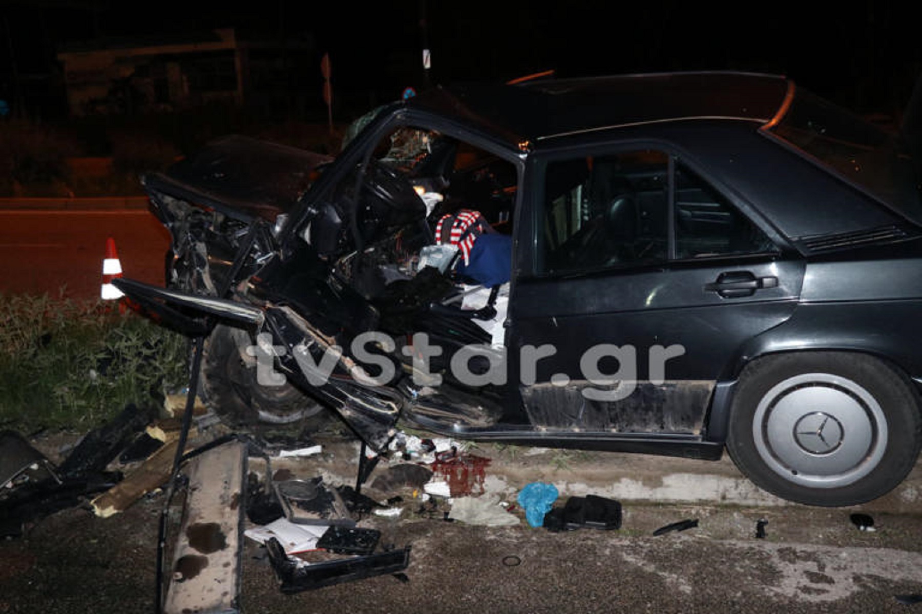 Λαμία: Βίντεο από το σοκαριστικό τροχαίο