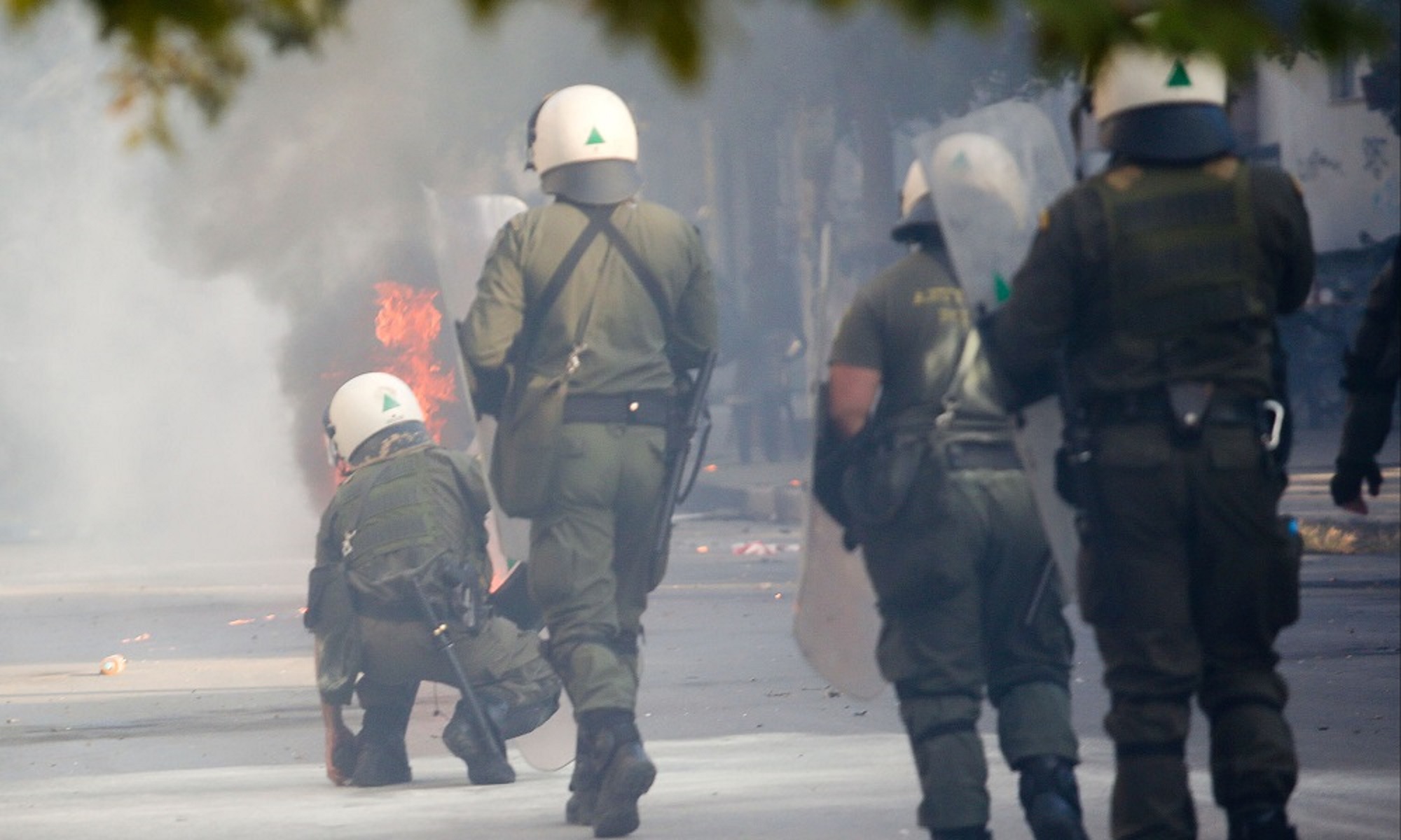Ένταση με οπαδούς του Άρη και ΜΑΤ λόγω ΠΑΟΚ