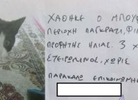 Μυθική απάντηση σε ανακοίνωση για χαμένο γάτο στο Παγκράτι που τον έλεγαν Μπούφο [pic]