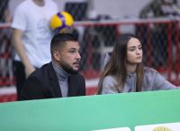 Μιγκέλ Ανχέλ Γκερέρο: Είδε Ολυμπιακός – ΠΑΟΚ στο βόλεϊ με την σύντροφο του [pics]