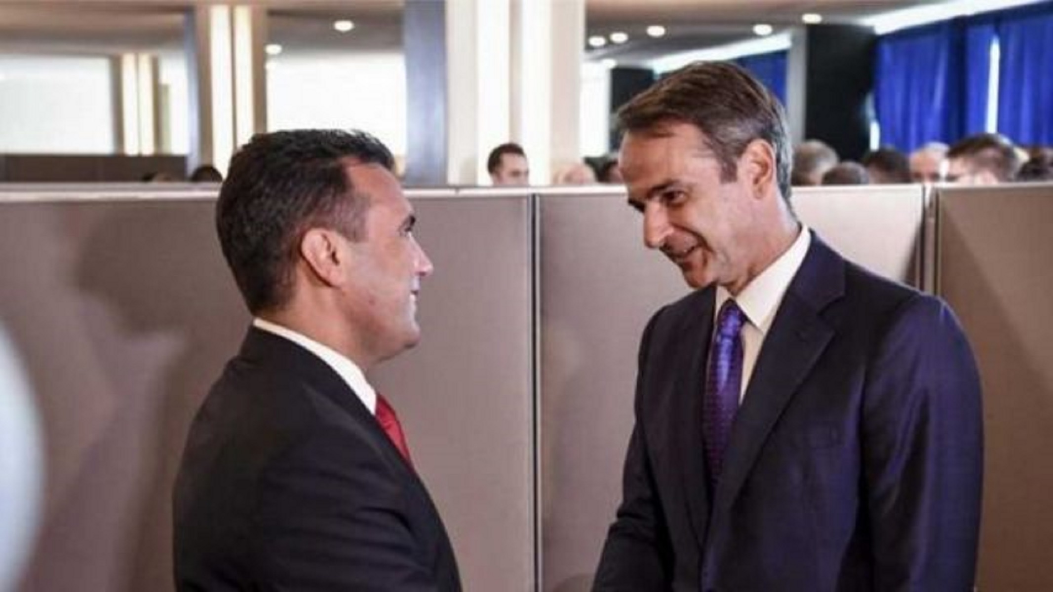 Κυριάκος Μητσοτάκης: Συνάντηση με Ζόραν Ζάεφ στη Θεσσαλονίκη