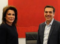 Γιάννα Αγγελοπούλου: Συνάντηση με τον Αλέξη Τσίπρα για για την επιτροπή «Ελλάδα 2021»