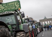 Γερμανία: Γεμίζει με τρακτέρ το Βερολίνο