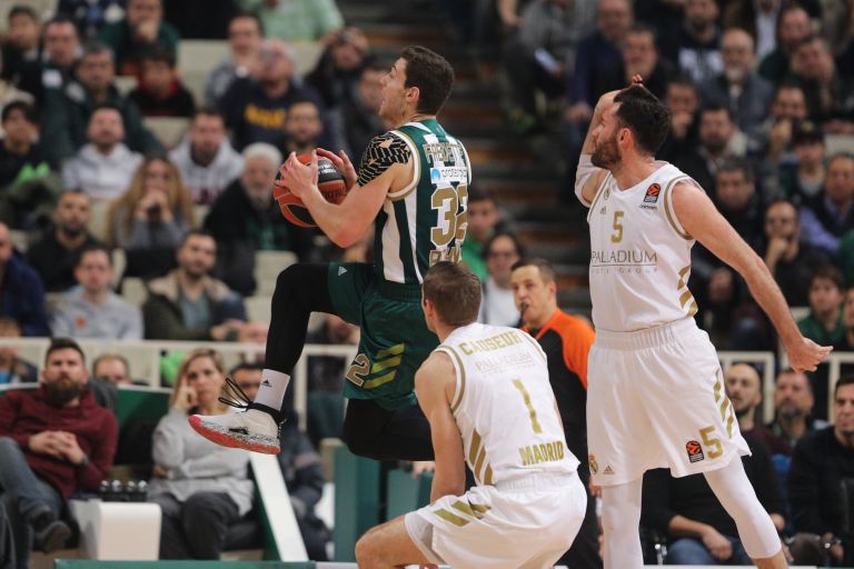 Παναθηναϊκός – Ρεάλ Μαδρίτης 75 – 87: Υπόκλιση στην ισπανική ανωτερότητα