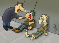Ο Αρκάς το τερμάτισε: Φαρμακερό σκίτσο για το κοινωνικό μέρισμα που έδωσε η κυβέρνηση Μητσοτάκη