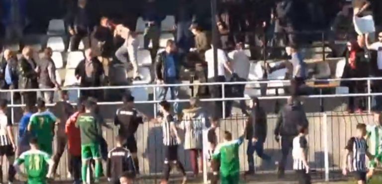 Ημαθία: Τρομερό ξύλο σε παιχνίδι Γ’ Εθνικής [vid]