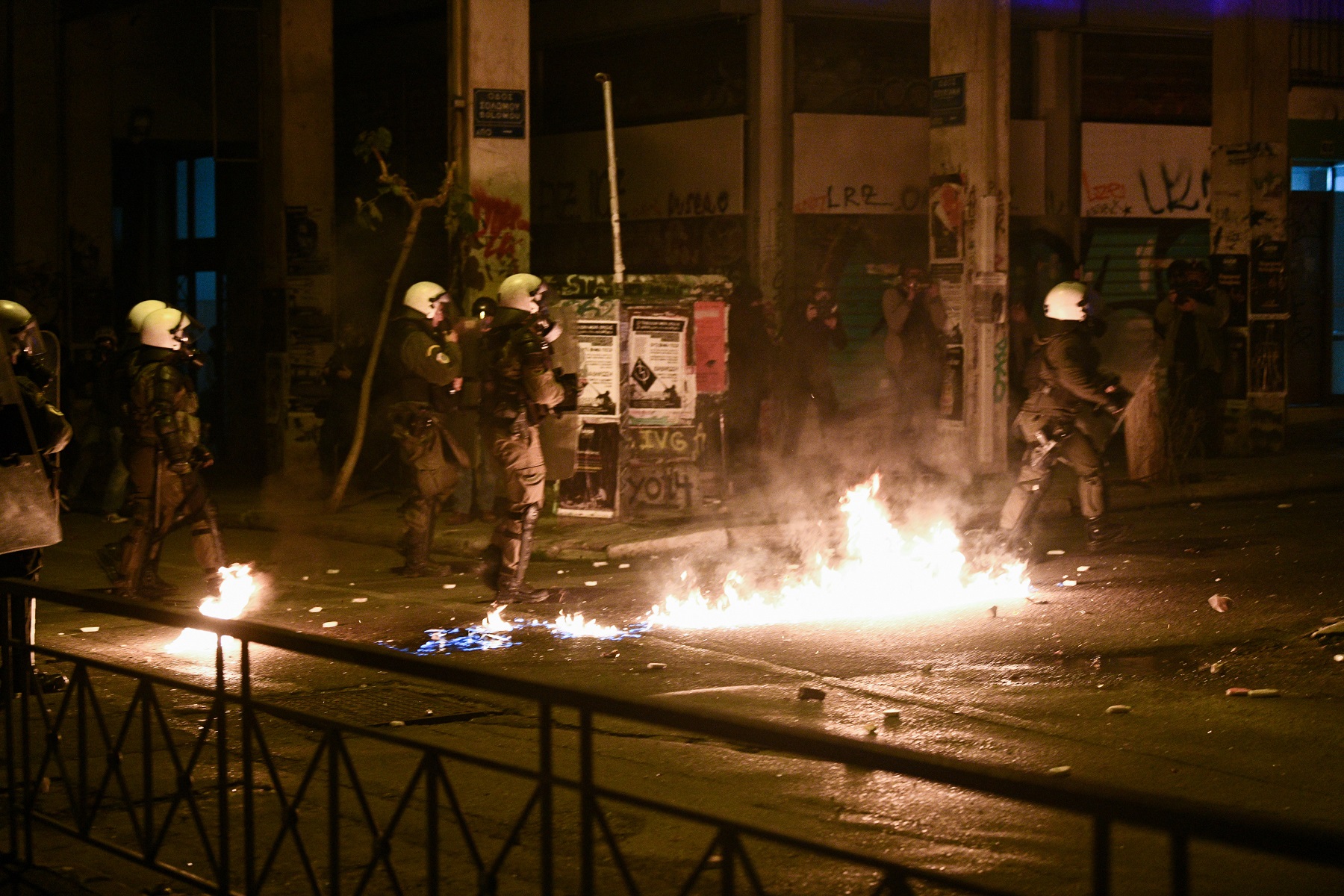 Επέτειος Γρηγορόπουλου: Στον εισαγγελέα 12 άτομα για τα χθεσινά επεισόδια στην Αθήνα