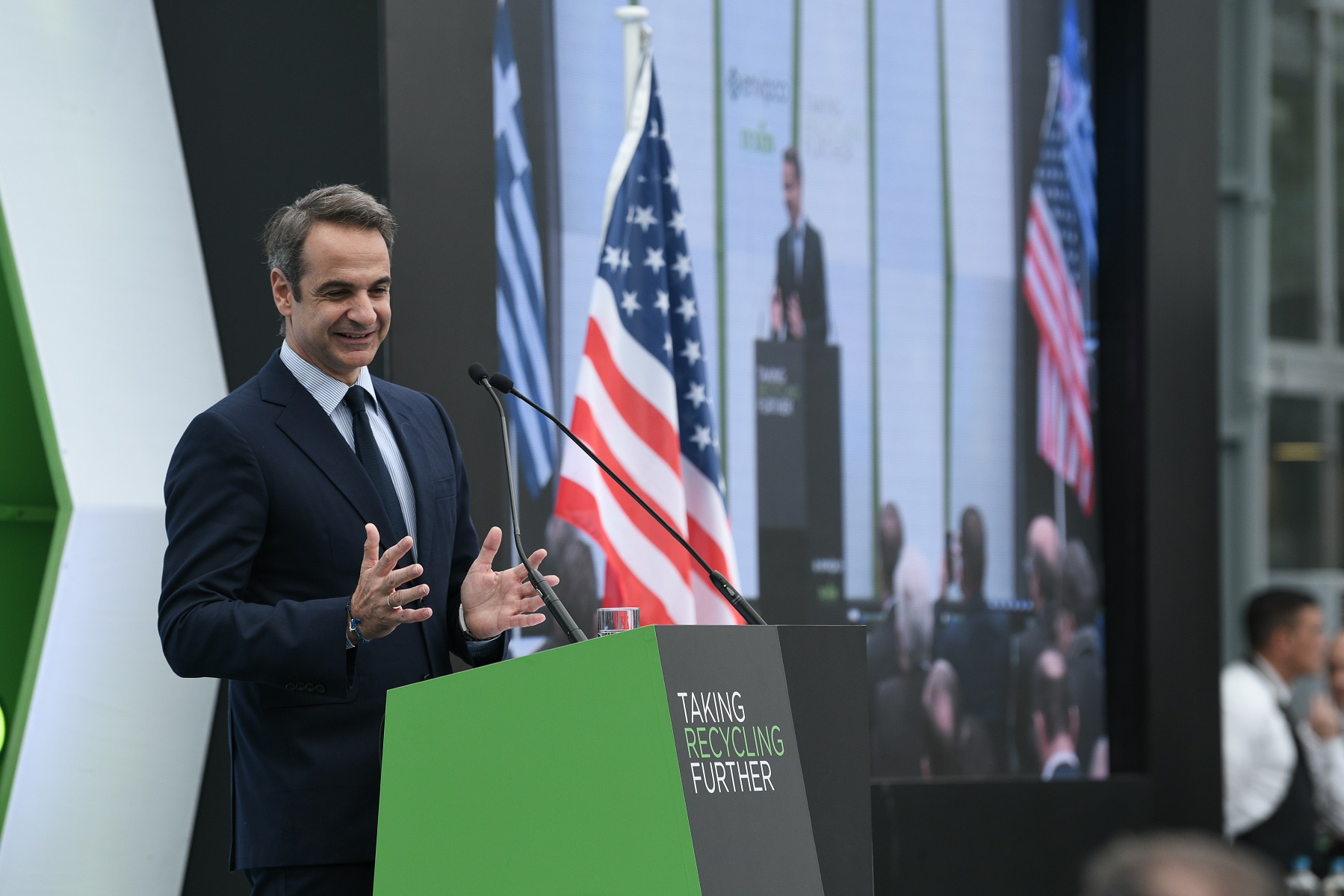 Κυριάκος Μητσοτάκης: «Η ανακύκλωση και η πράσινη οικονομία αποτελούν μονόδρομο για το μέλλον»