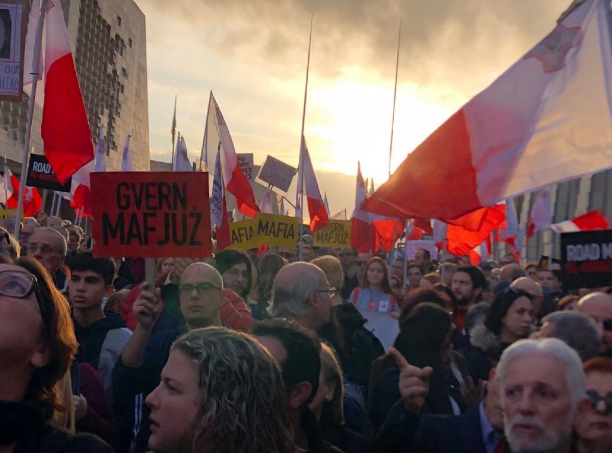 Μάλτα: Διαδηλωτές εισέβαλαν στο κτίριο όπου βρίσκεται το γραφείο του πρωθυπουργού
