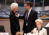 Συνάντηση Μητσοτάκη – Λαγκάρντ: Ικανοποίηση για τον βαθμό υλοποίησης του προγράμματος της κυβέρνησης