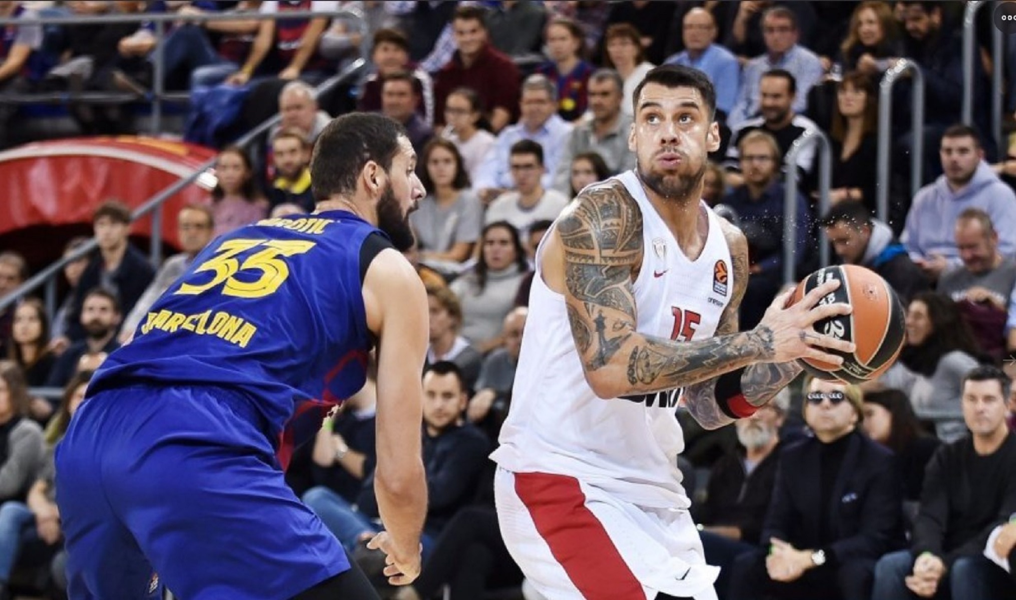 Μπαρτσελόνα – Ολυμπιακός 90-80