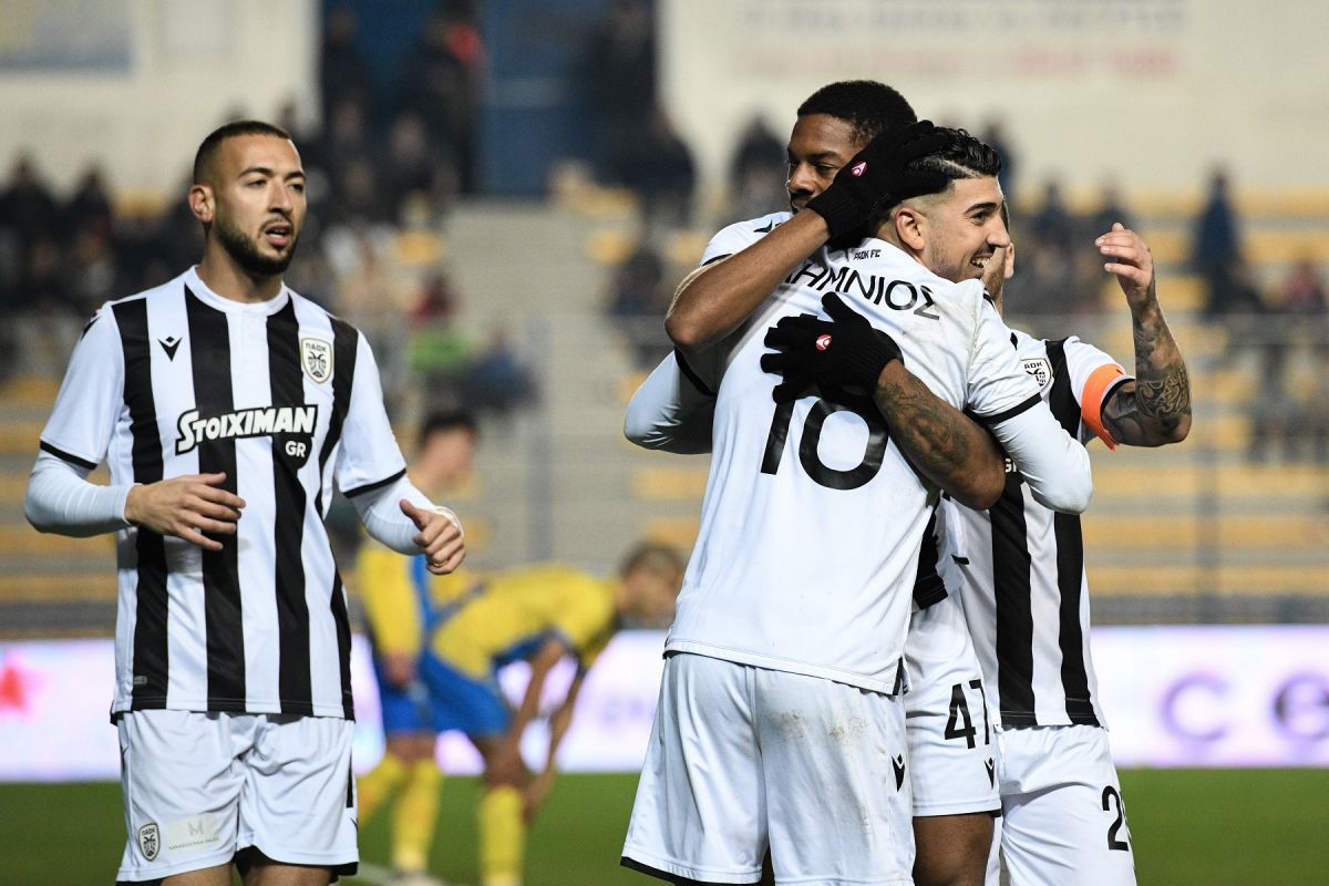Παναιτωλικός – ΠΑΟΚ 0-3