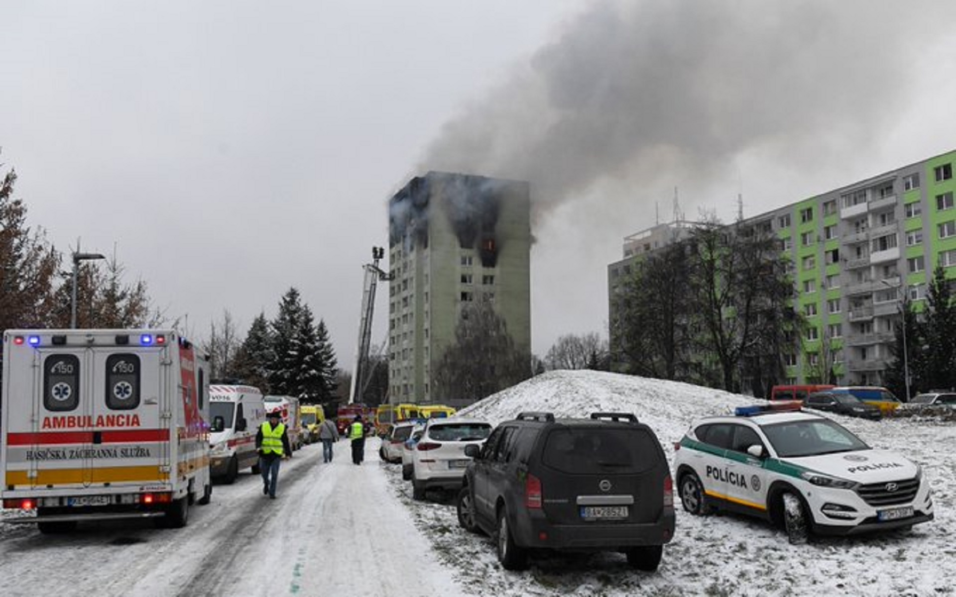 Σλοβακία: Έκρηξη αερίου σε πολυκατοικία – Τουλάχιστον πέντε οι νεκροί