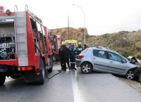 Θεσσαλονίκη: Τραγικό τροχαίο με αυτοκίνητο να πέφτει σε τοίχο γέφυρας – Νεκρός ο οδηγός