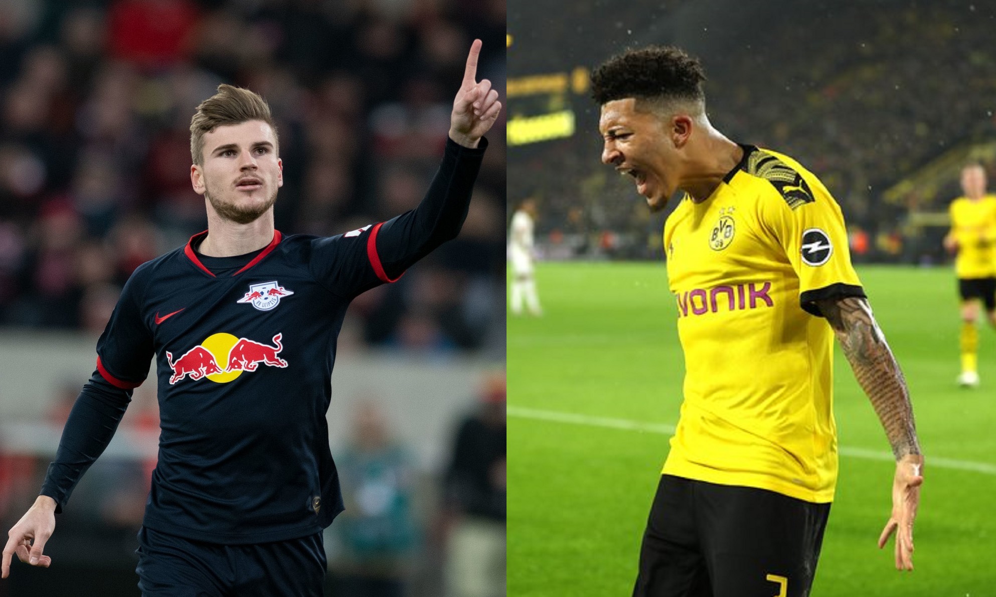 Bundesliga: Γράφουν ιστορία Βέρνερ και Σάντσο [vid]