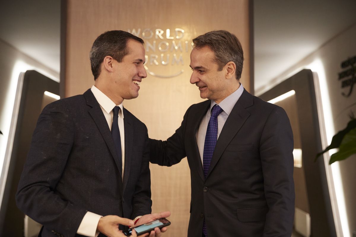 Κυριάκος Μητσοτάκης Νταβός: “Το να σας υποστηρίξουμε ήταν η πρώτη μας απόφαση”