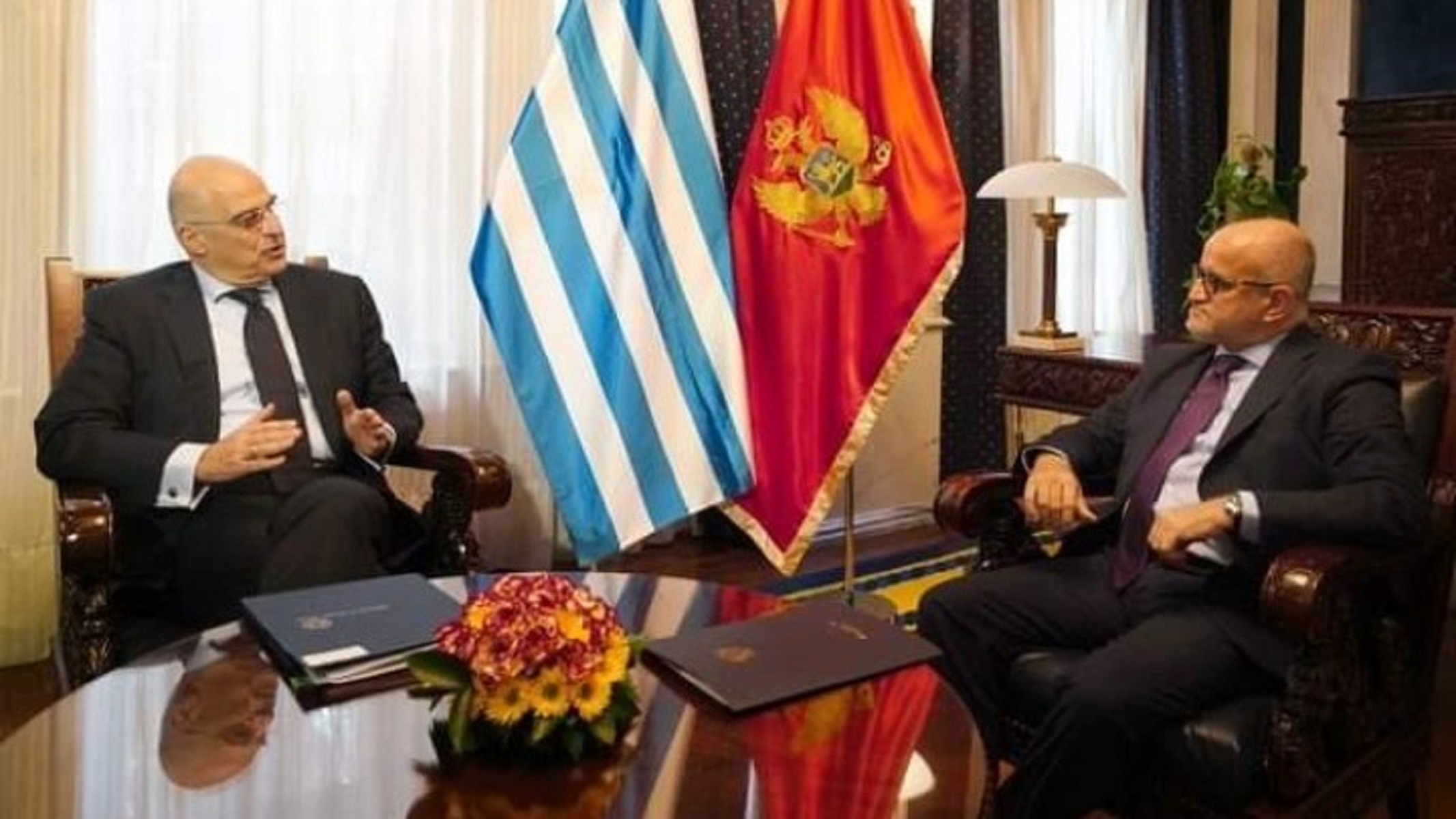 Νίκος Δένδιας – Σέρντζαν Νταρμάνοβιτς: Στρατηγικός στόχος για την Ελλάδα η ευρωπαϊκή προοπτική των Βαλκανίων