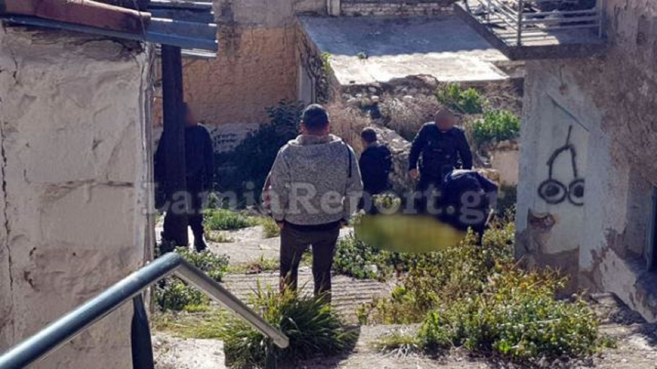 Λαμία: Βρέθηκε απανθρακωμένο πτώμα στο κέντρο της πόλης