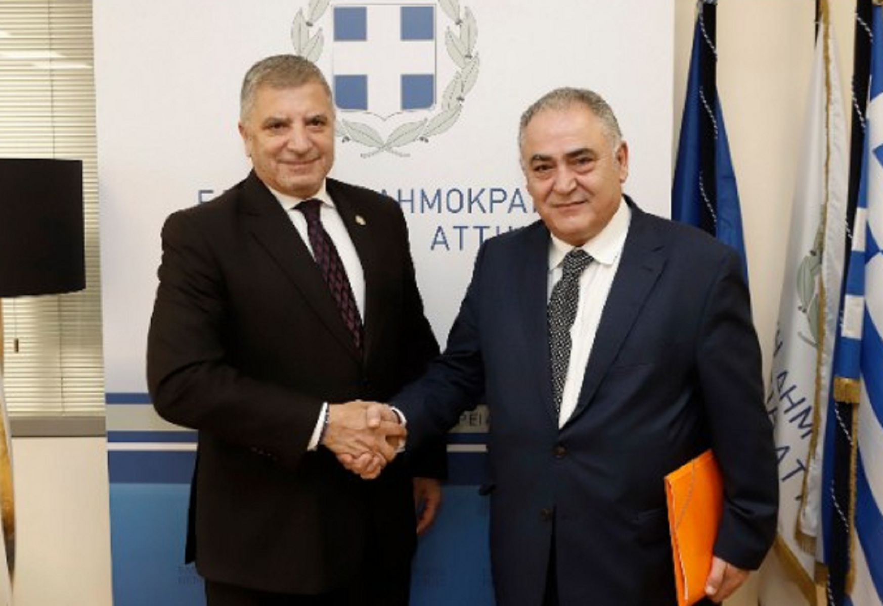 Γιώργος Πατουλης συνάντηση με ΕΕΑ: Κύριο θέμα συζήτησης ήταν οι νεοφυείς επιχειρήσεις