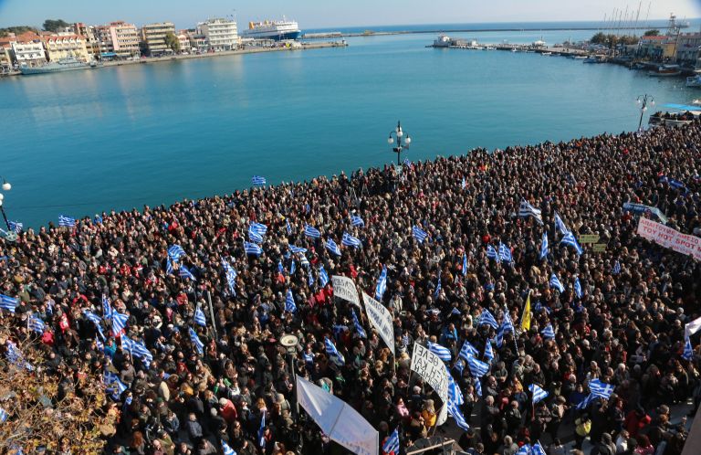 Μυτιλήνη προσφυγικό: «Θέλουμε πίσω τα νησιά μας, θέλουμε πίσω τη ζωή μας»
