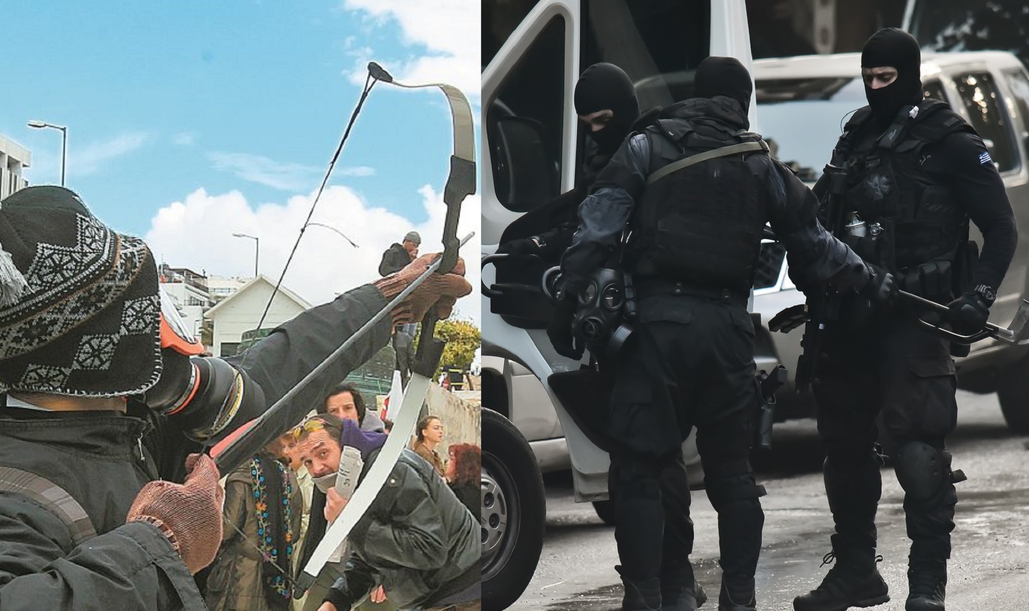 Τοξοβόλος του Συντάγματος: Καλάσνικοφ, ούζι και πιστόλια βρέθηκαν στην κατοχή του [vid]
