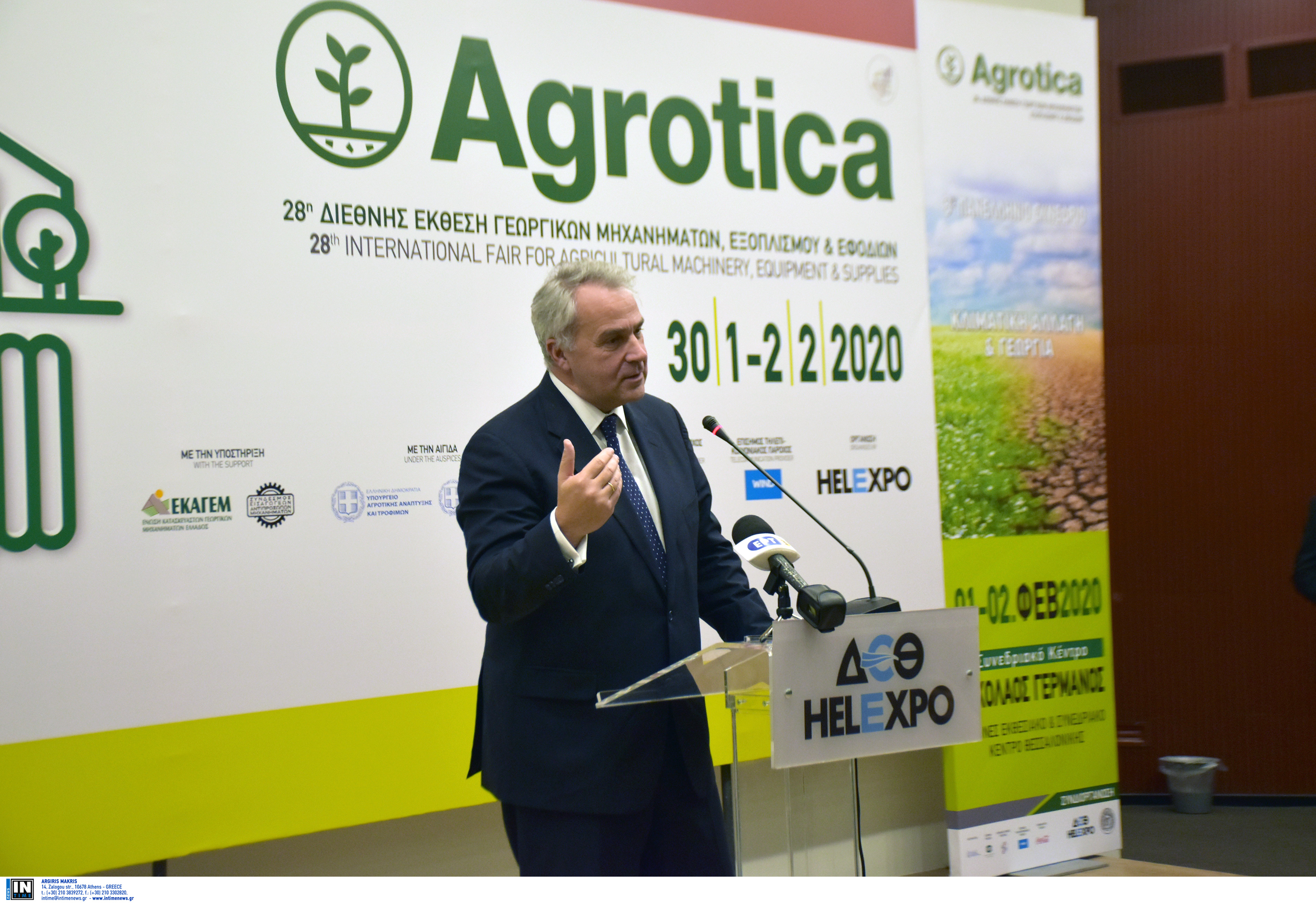 Agrotica – Μάκης Βορίδης: Οι Έλληνες κατασκευαστές γεωργικών μηχανημάτων αποκτούν συγκριτικό πλεονέκτημα