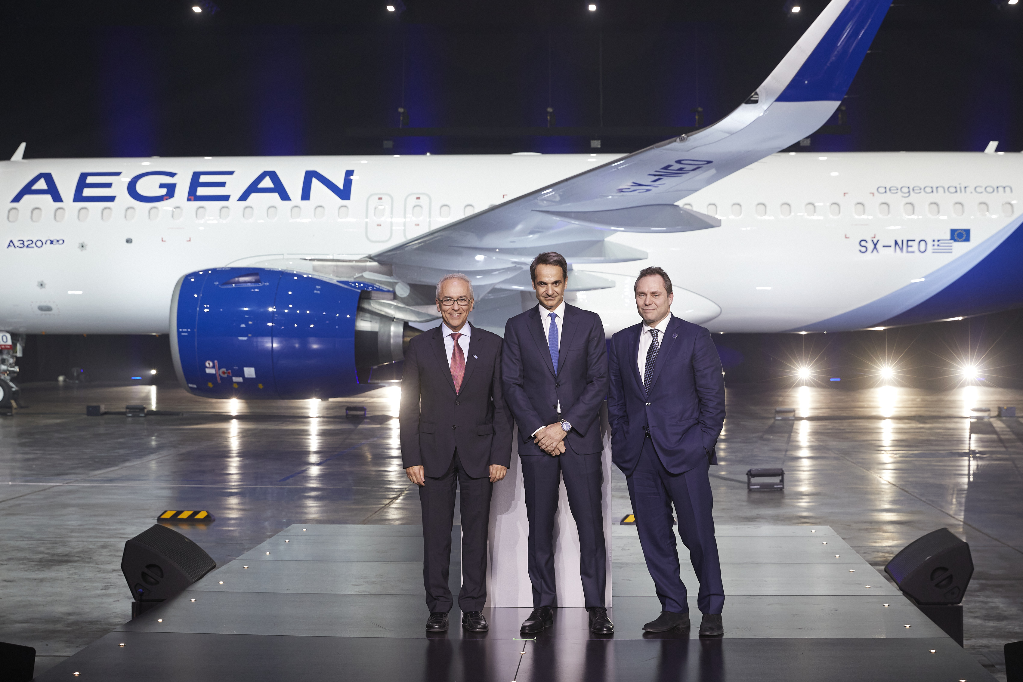 Μητσοτάκης – AEGEAN: Σήμερα είναι μια φωτεινή ημέρα για τον κόσμο των επιχειρήσεων