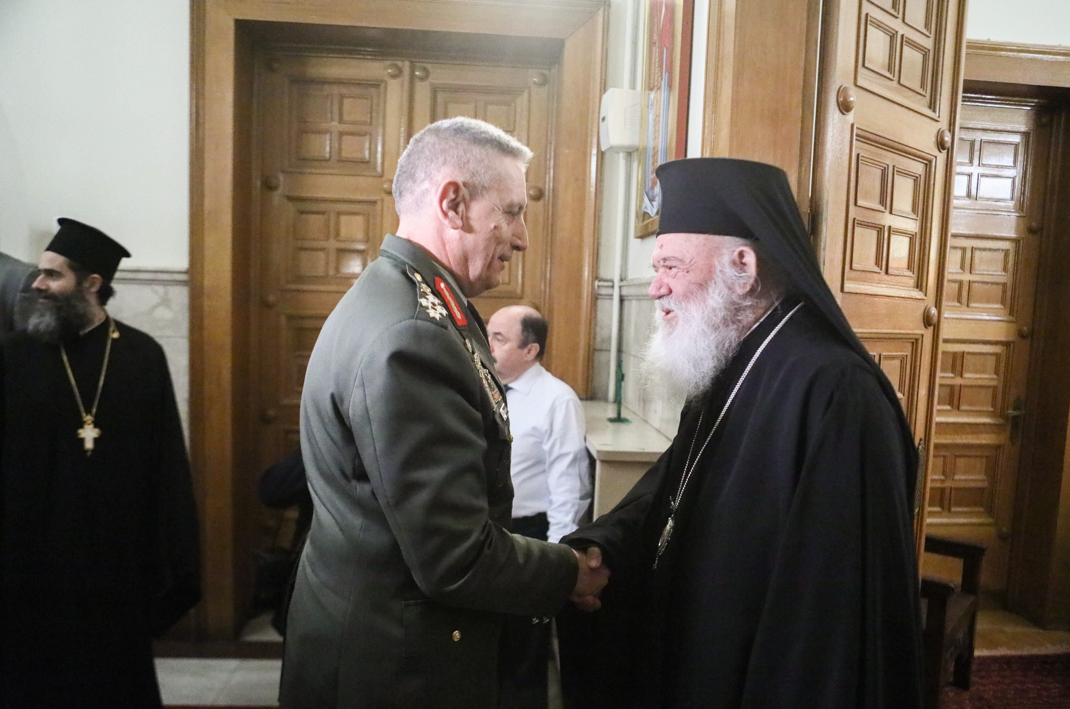 Αρχιεπίσκοπος Ιερώνυμος – ηγεσία ΓΕΕΘΑ: Συνάντηση με τον Προκαθήμενο της Ελλαδικής Εκκλησίας